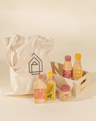 Coco Village | Wooden Grocery Playset - Condiments
