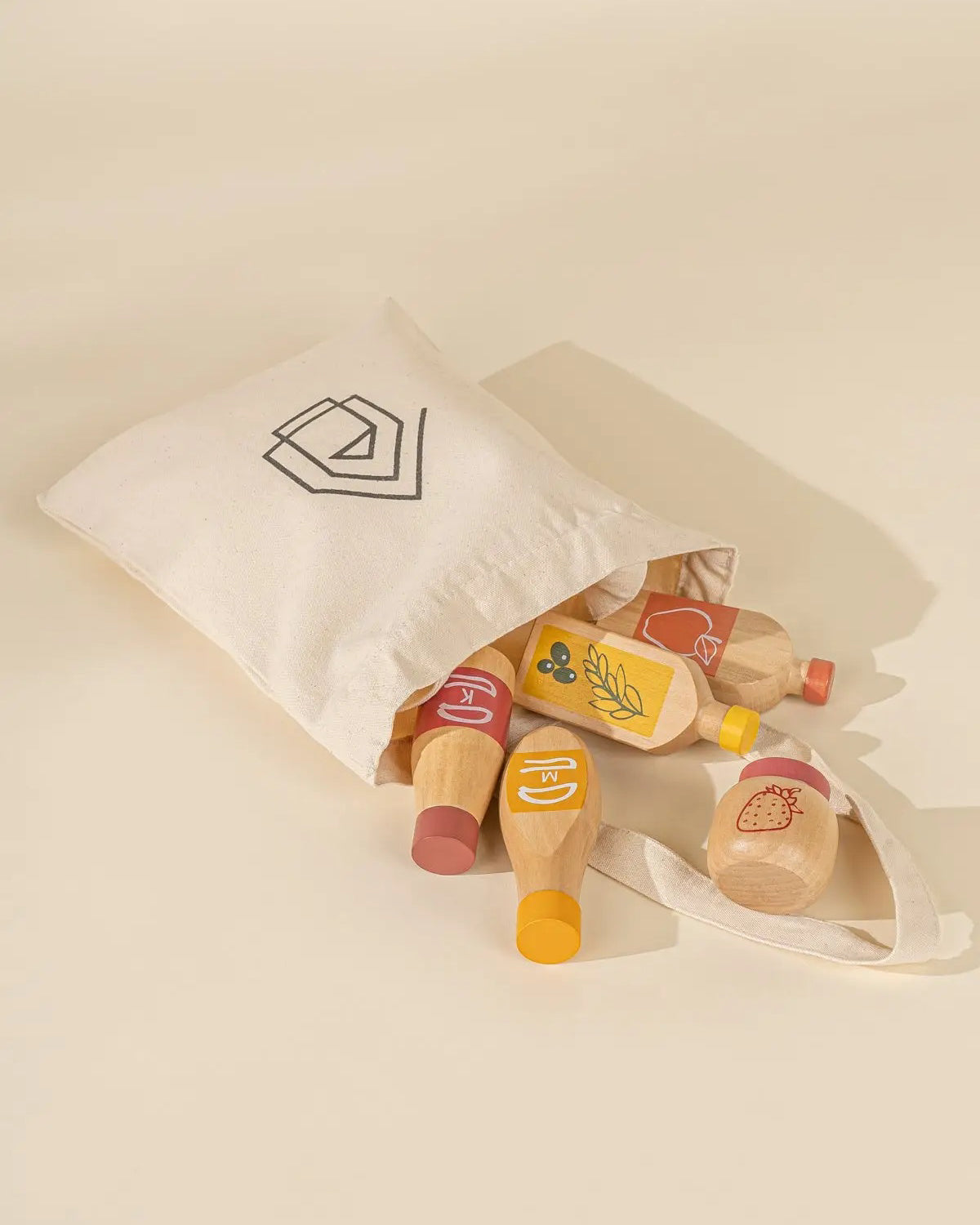 Coco Village | Wooden Grocery Playset - Condiments
