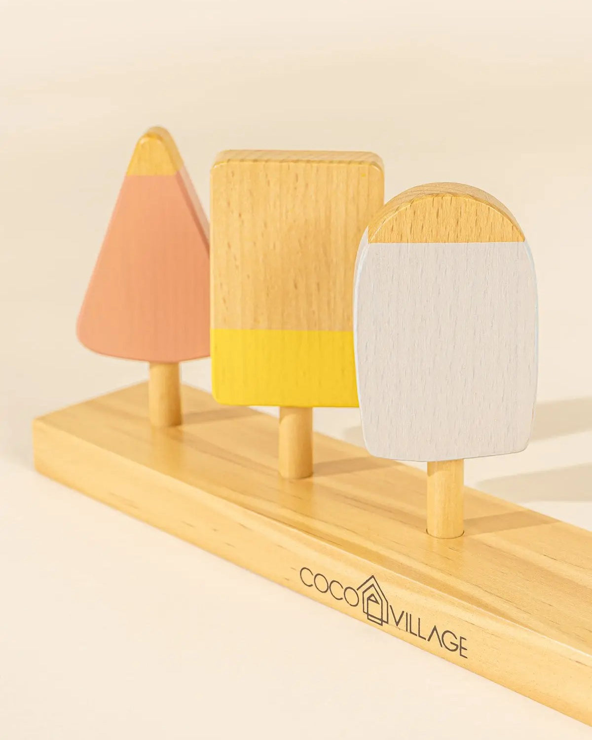 Coco Village | Wooden Popsicle Playset