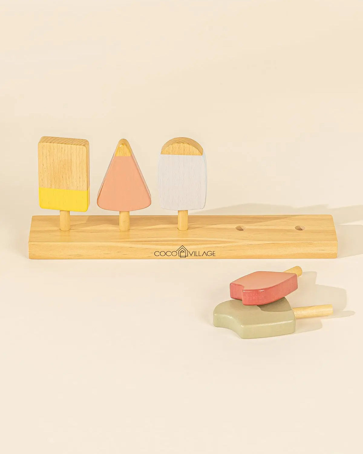 Coco Village | Wooden Popsicle Playset