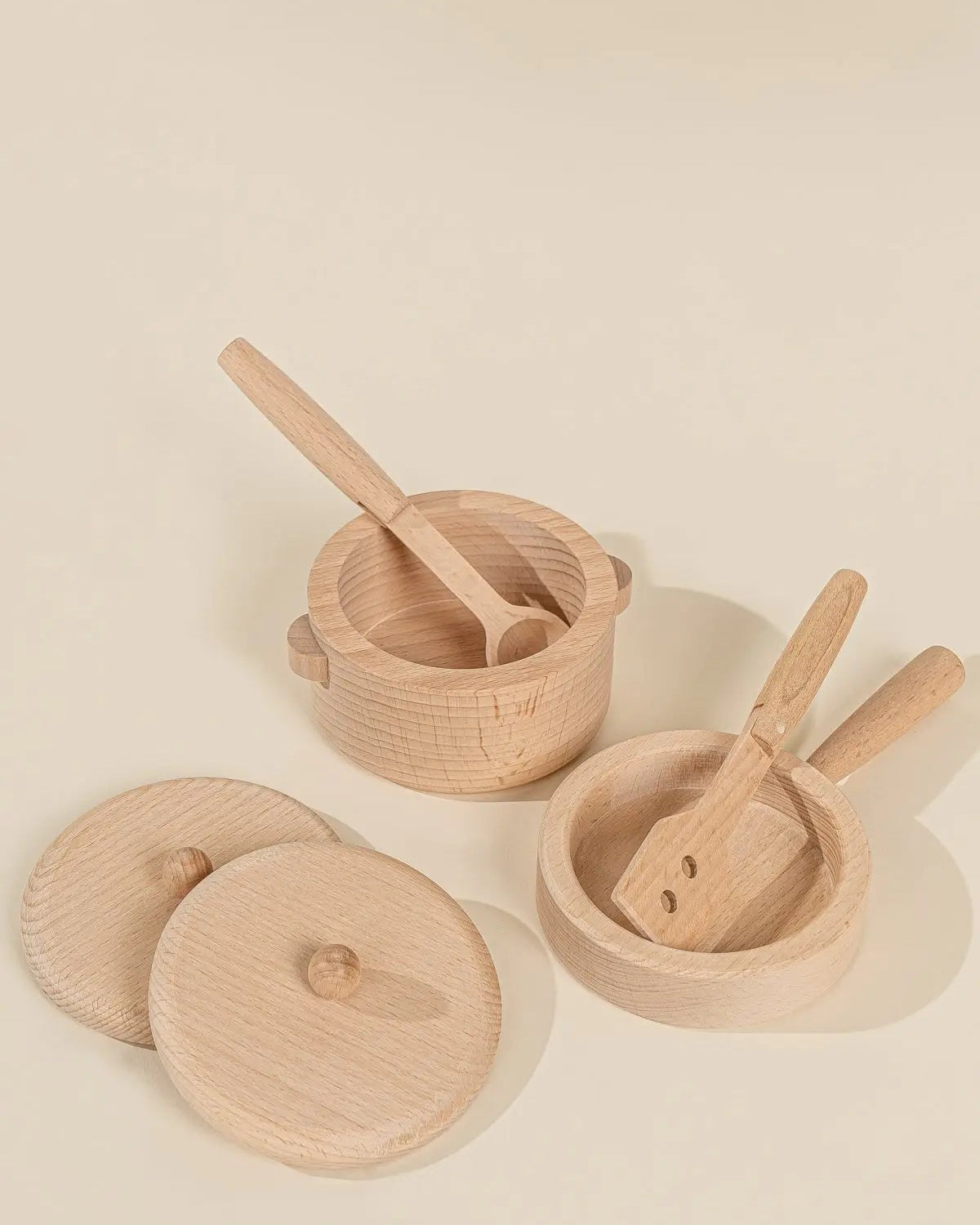 Coco Village | Wooden Pots and Pans Playset