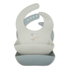 Silicone Bib (2 pack) - Dino