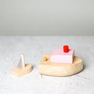 Wooden Wind-up Bath Boat by Kiko+ & gg*