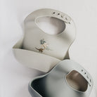 Silicone Bib (2 pack) - Dino