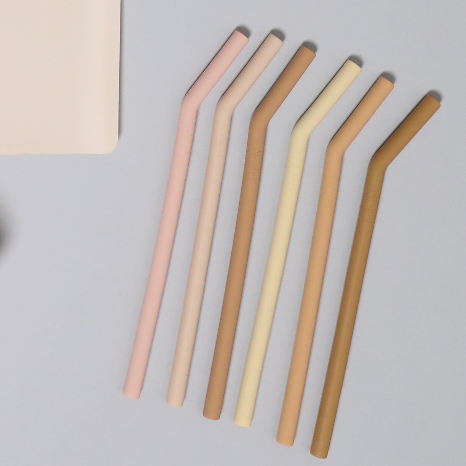 Silicone Straws (6 pack)