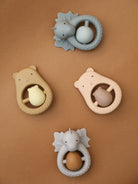 Dragon Egg Teether - Warm Grey