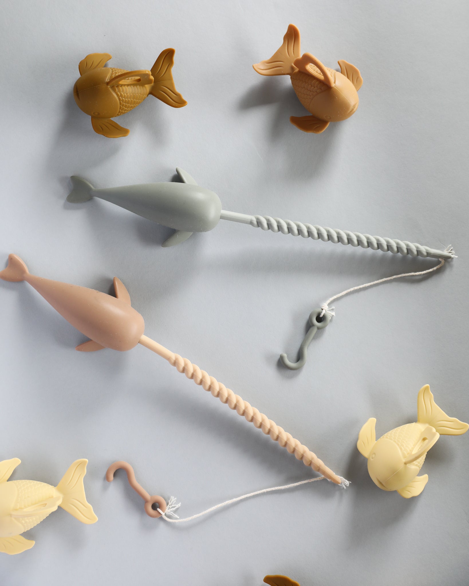 Silicone Fishing Play Set