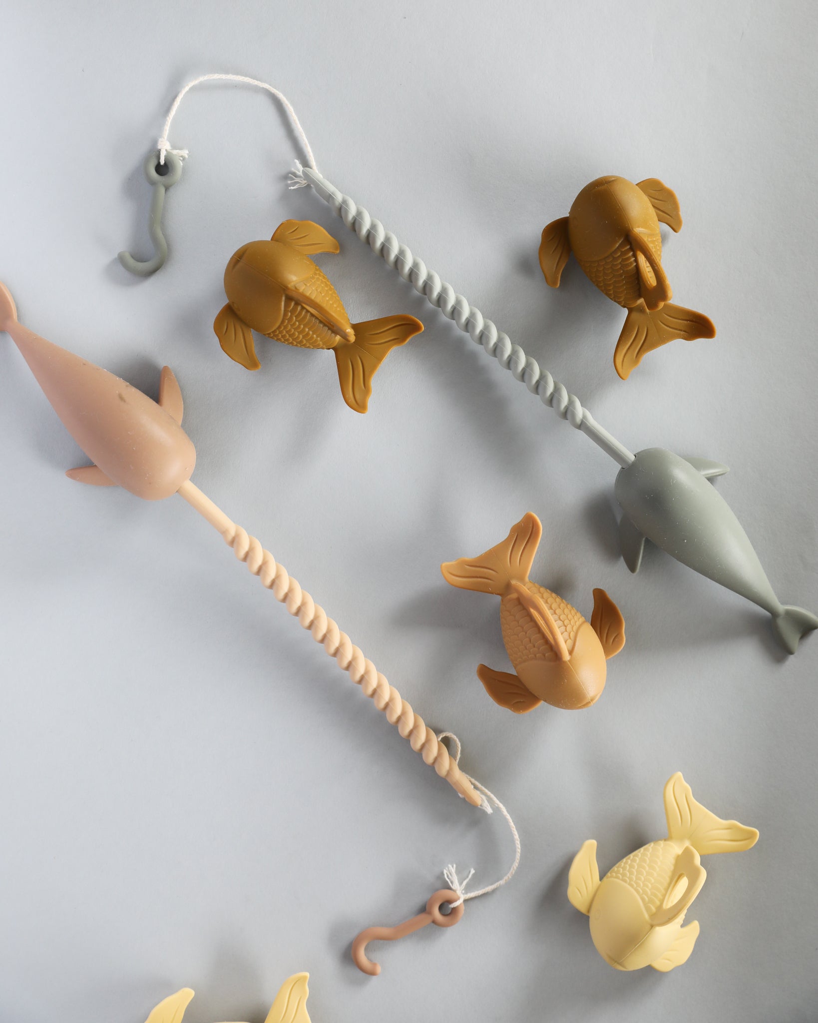 Silicone Fishing Play Set