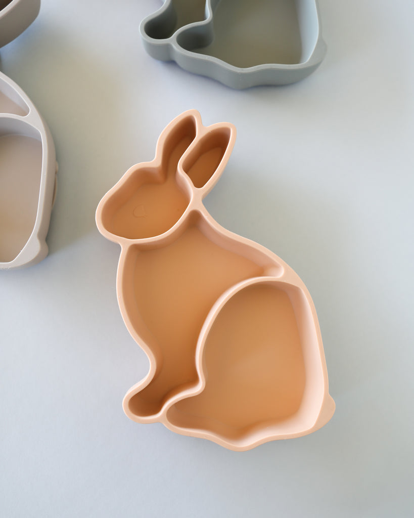 Bunny Silicone Bowl - Rose
