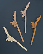Silicone Dragon Straws (4 pack) - Blush