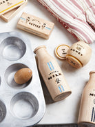 Wooden Dairy Play Food Set 8