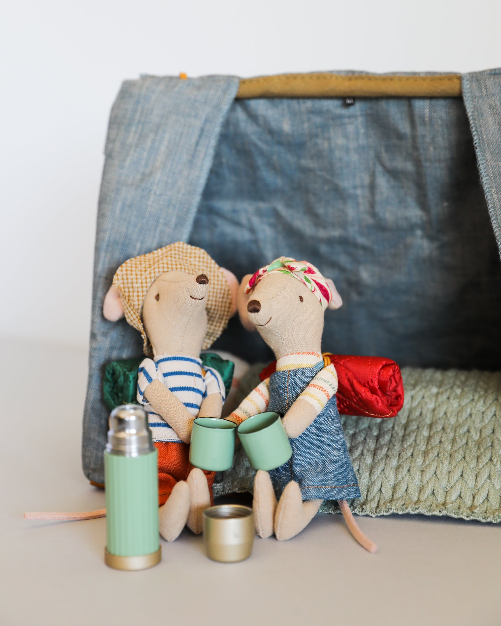 Maileg | Thermos and Cups - Mint