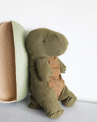 Maileg | Gantosaurus in Egg, Medium - Forrest Green