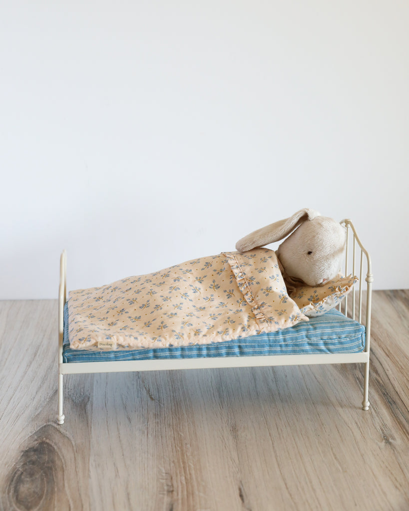 Maileg | Miniature Bed, Mini - Blue
