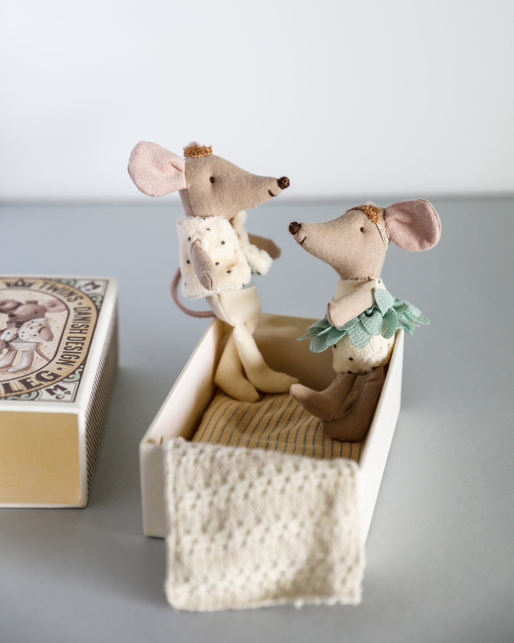 Maileg | Royal Twins, Little Sister and Little Brother in Box