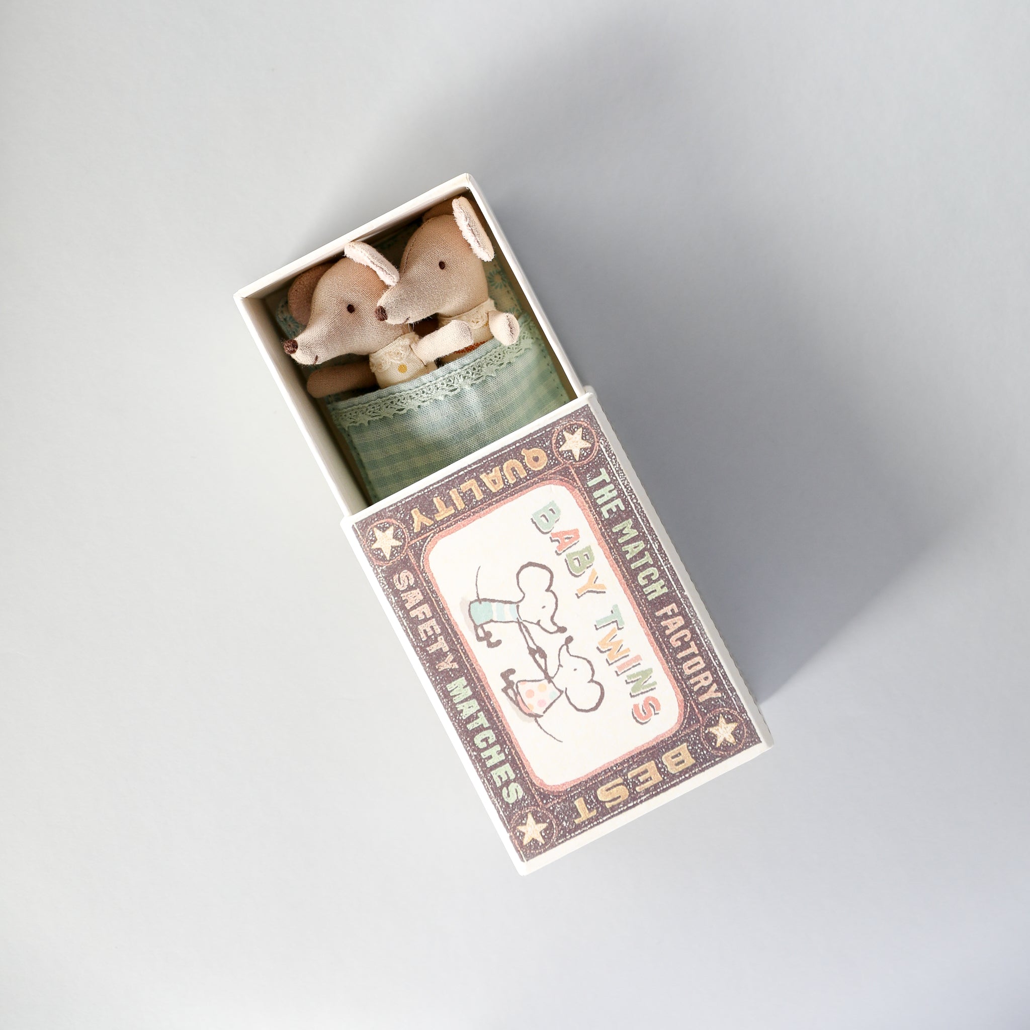 Maileg | Baby Mice Twins in Box