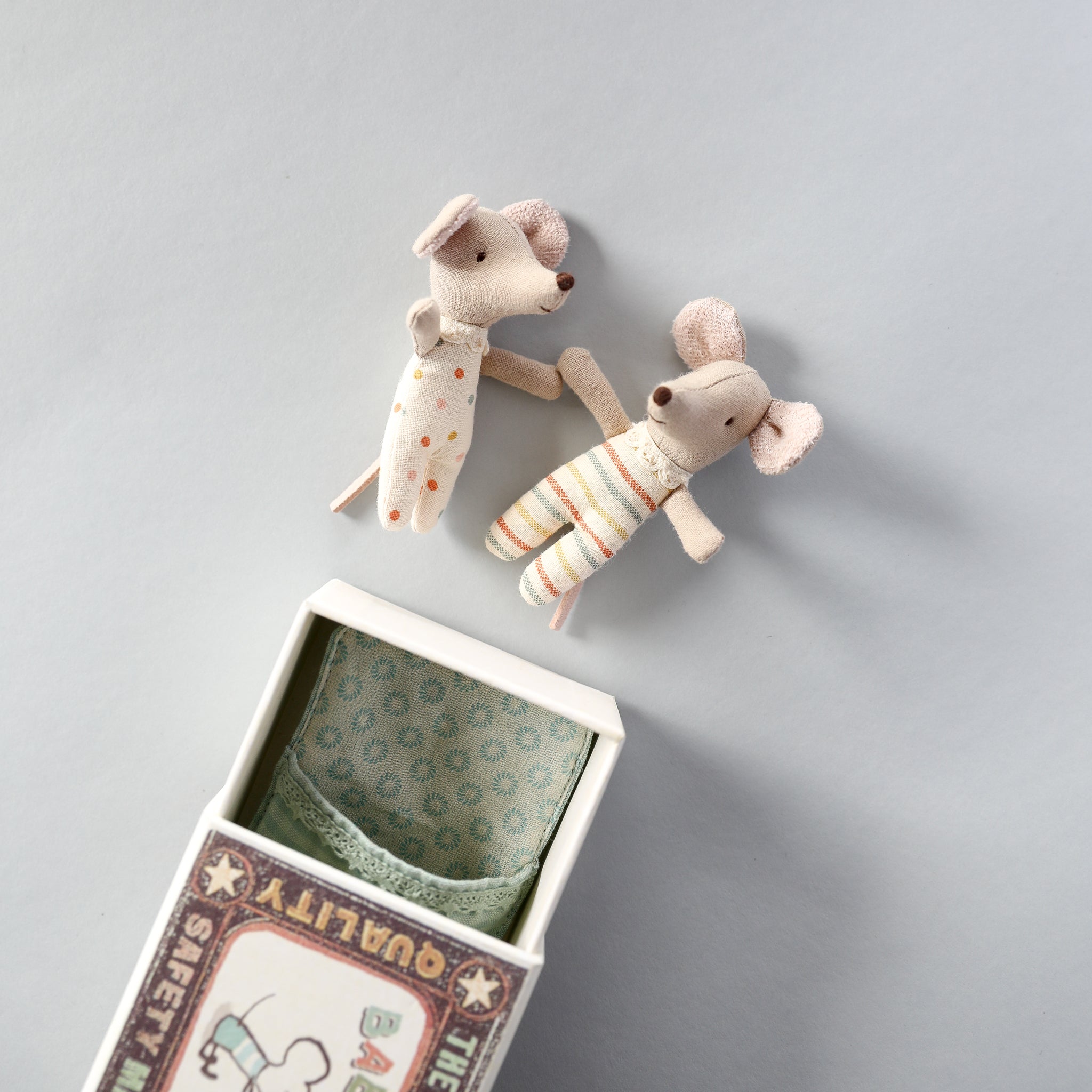 Maileg | Baby Mice Twins in Box