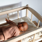 Minikane Doll Furniture - Wooden Baby Doll Cradle