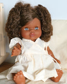 Minikane Doll Clothes | Baby Doll Dress (White)