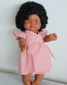 Minikane Doll Clothes | Baby Doll Dress (Rose)