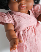 Minikane Doll Clothes | Baby Doll Dress (Rose)