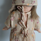 Minikane Doll Clothes - Flower Romper with Bonnet
