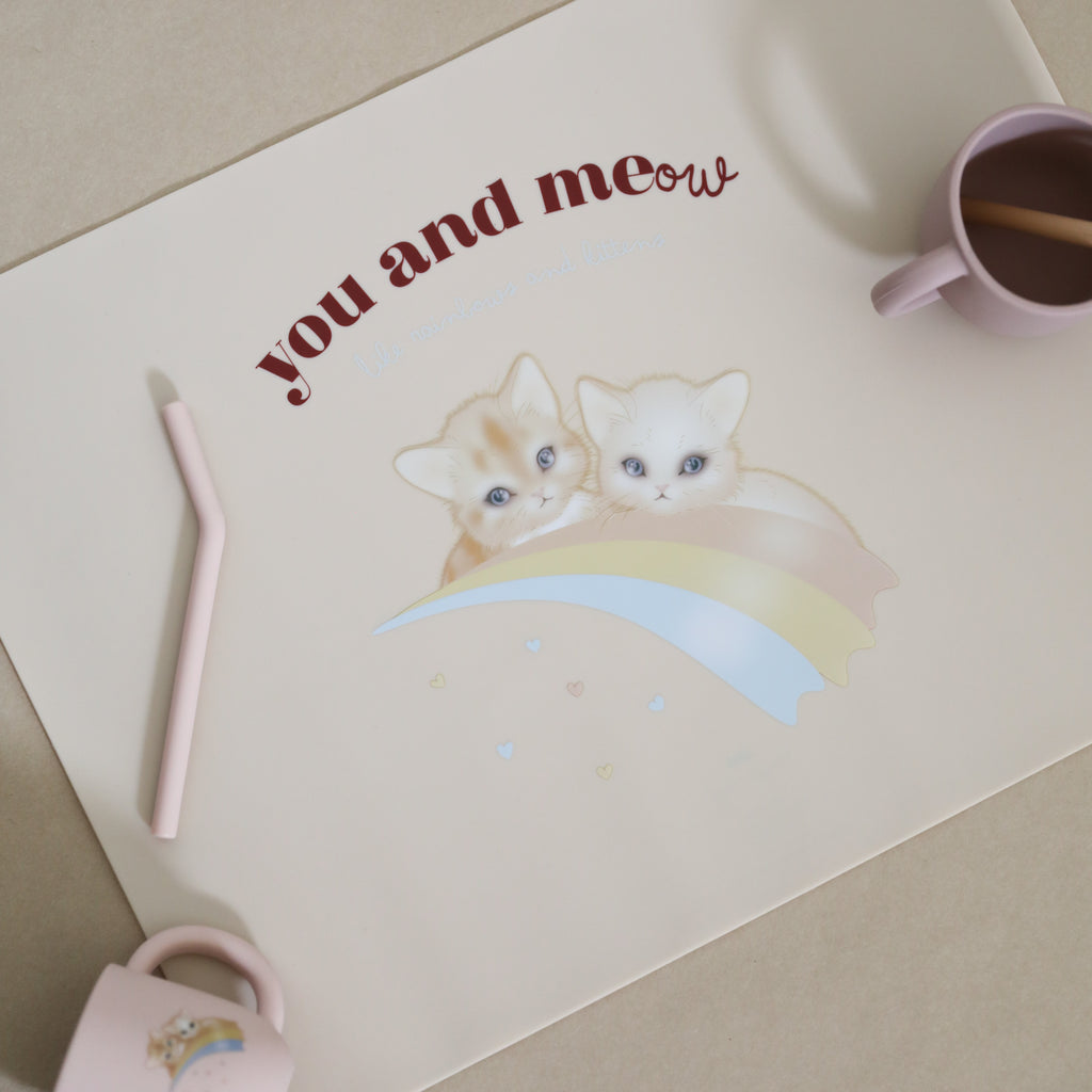 Silicone Placemat - Kitty