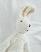 German-crafted Senger white rabbit bunny featuring sustainable organic cotton materials