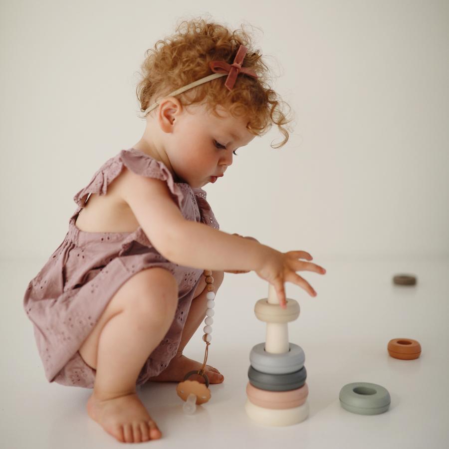 Mushie | Stacking Rings Toy