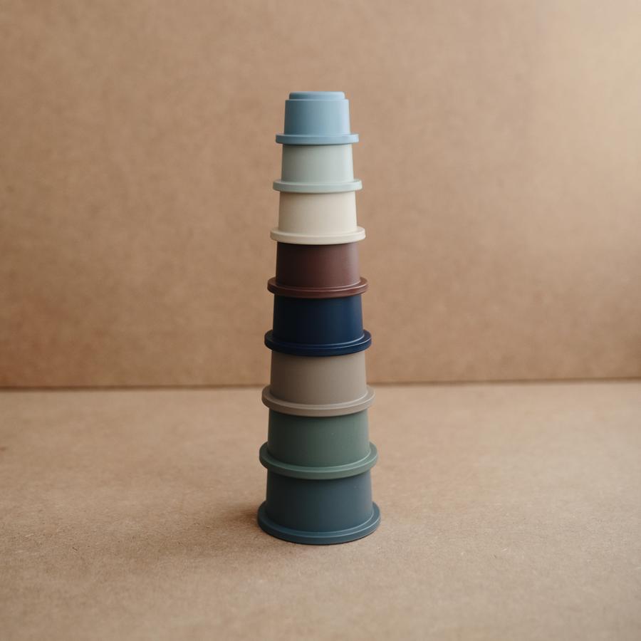 Mushie | Stacking Cups Baby Toy
