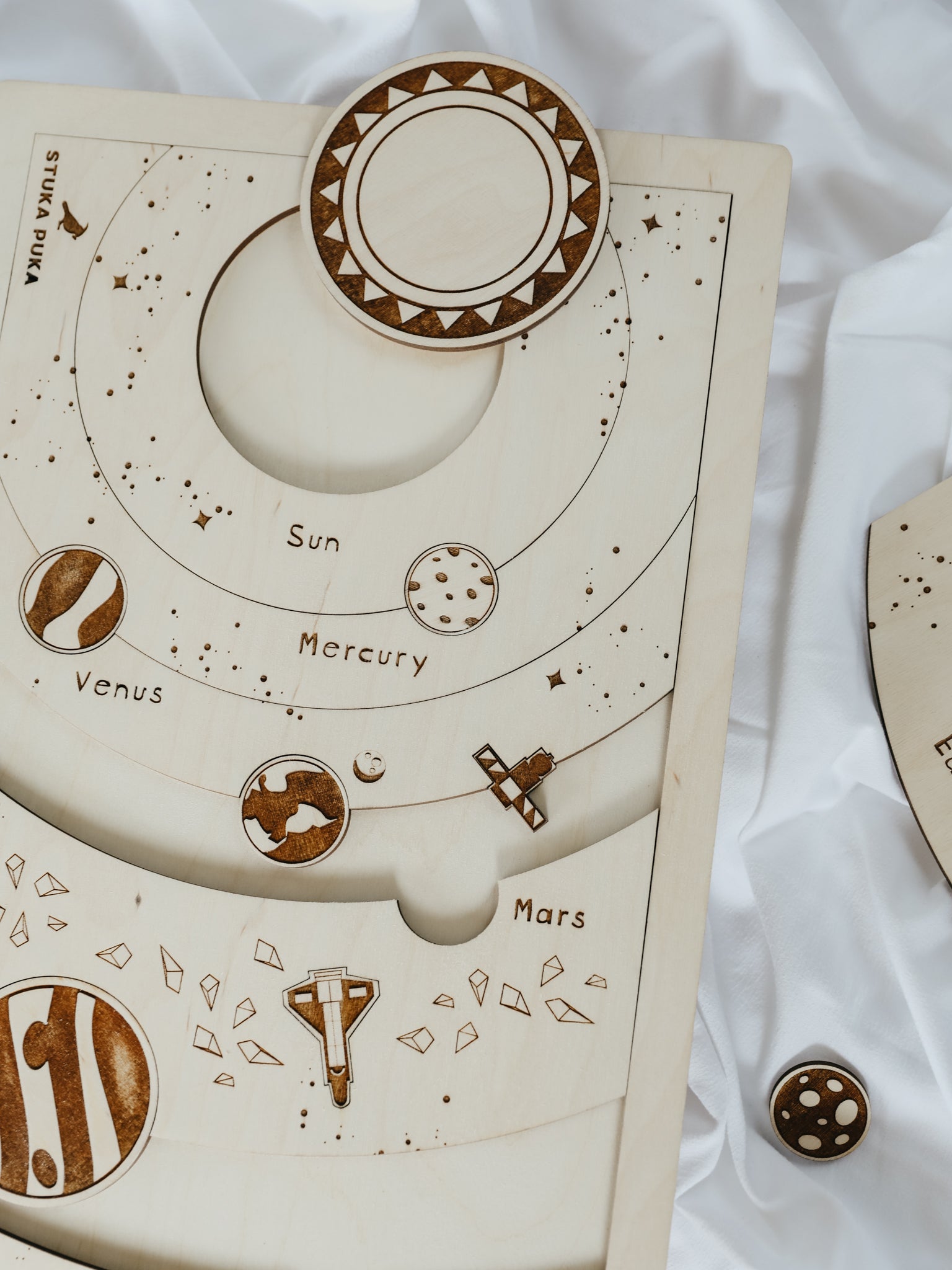 Solar System Wooden Puzzle