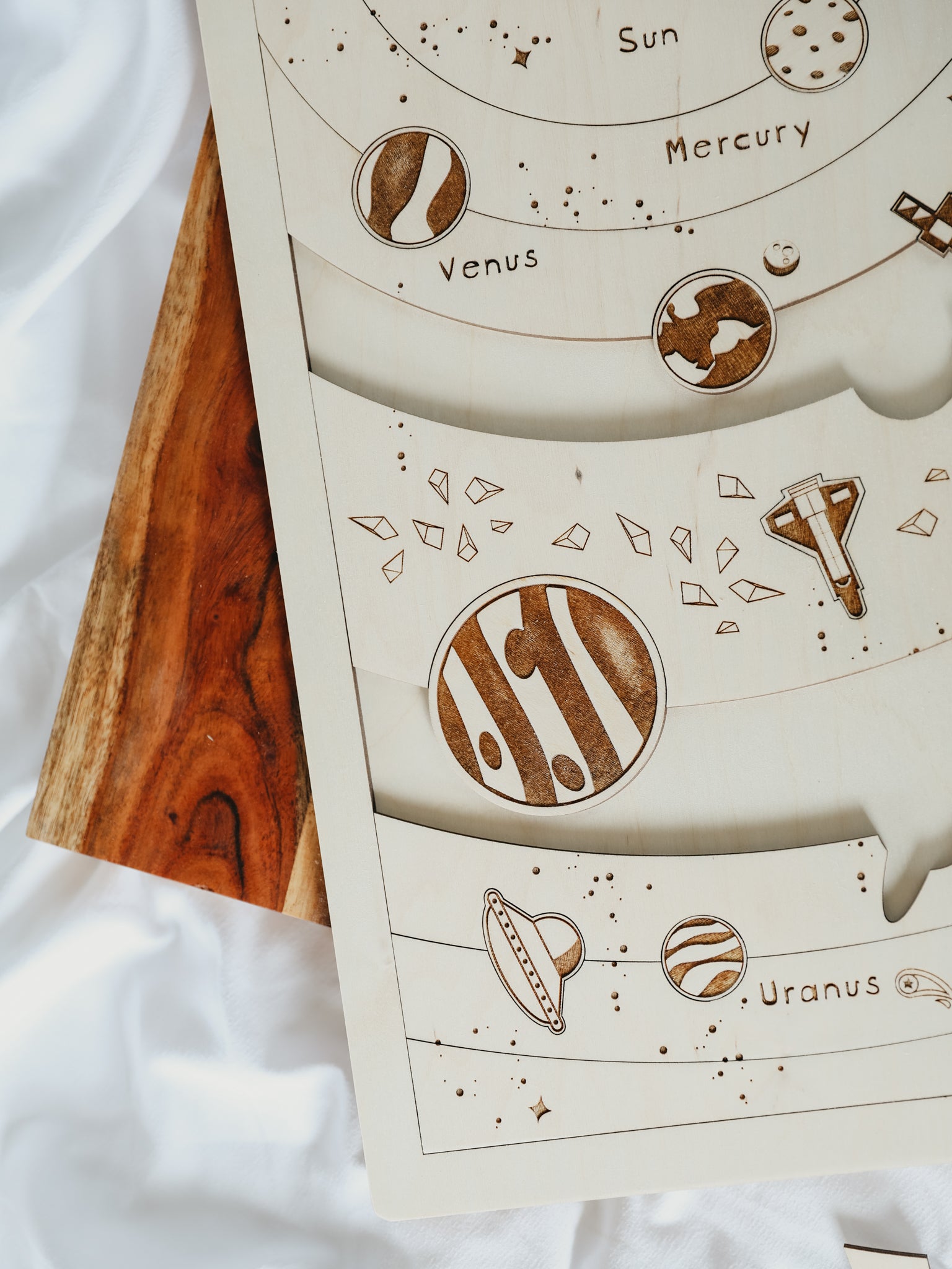 Solar System Wooden Puzzle