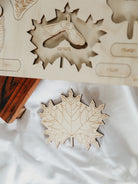 Leaf Wooden Puzzle (24 elements)