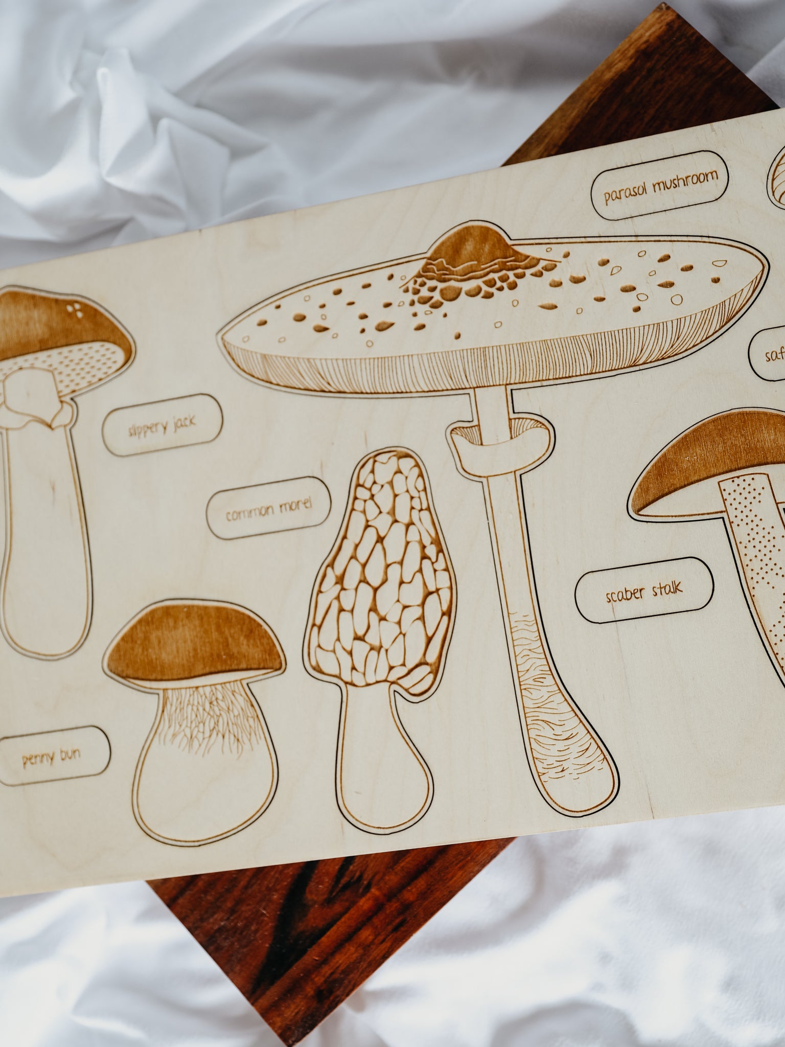 Mushroom Wooden Puzzle
