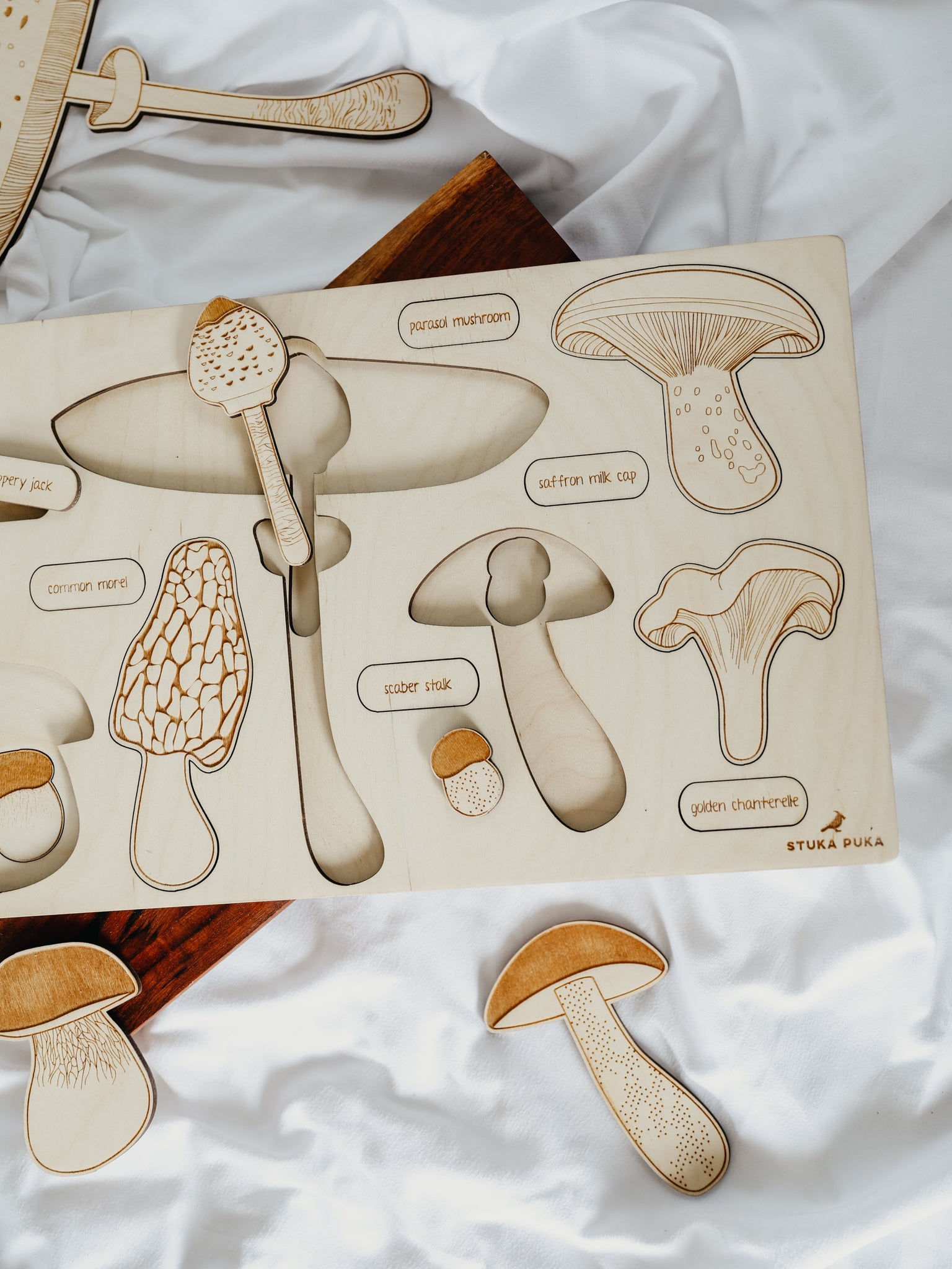 Mushroom Wooden Puzzle