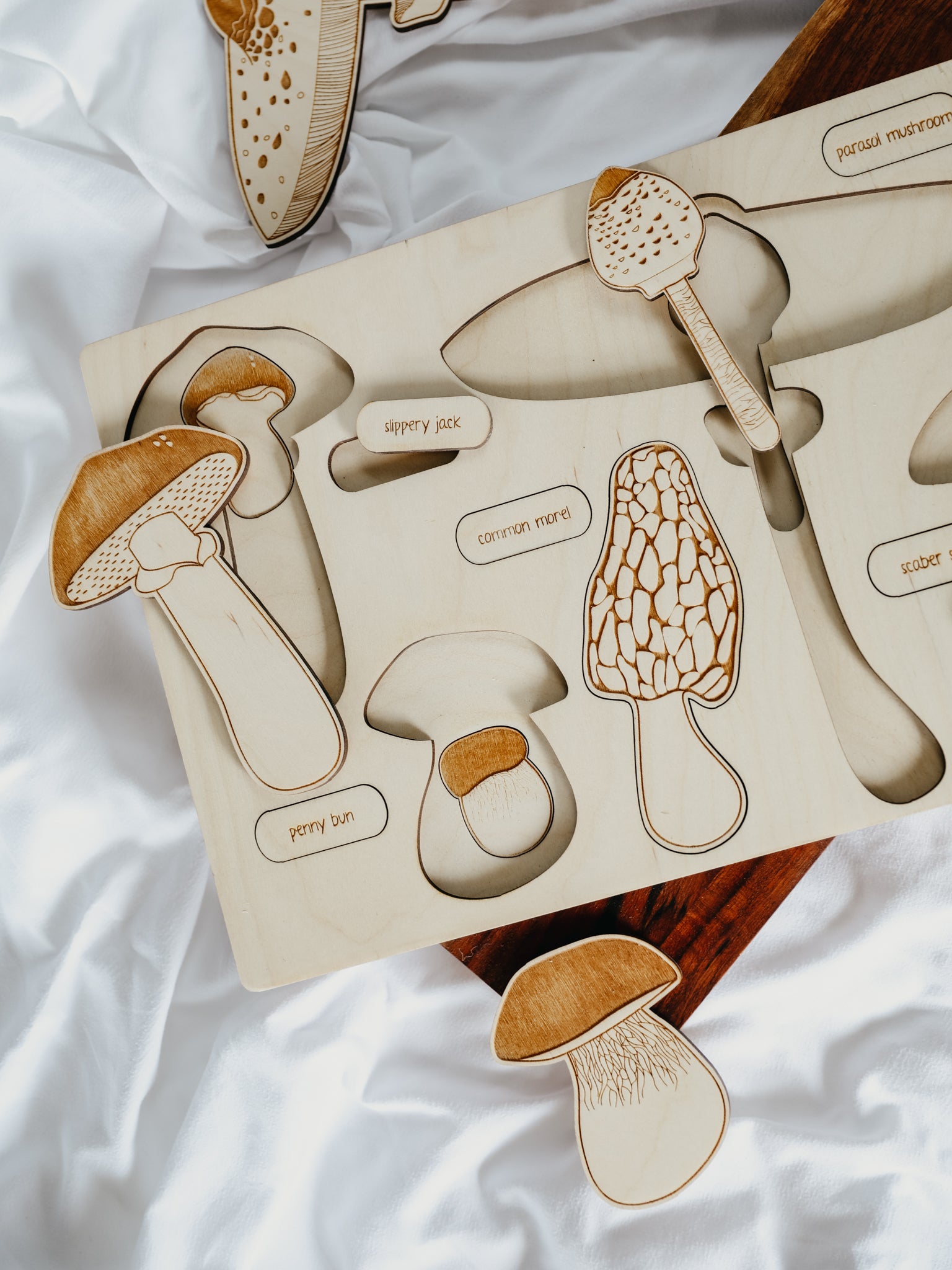 Mushroom Wooden Puzzle