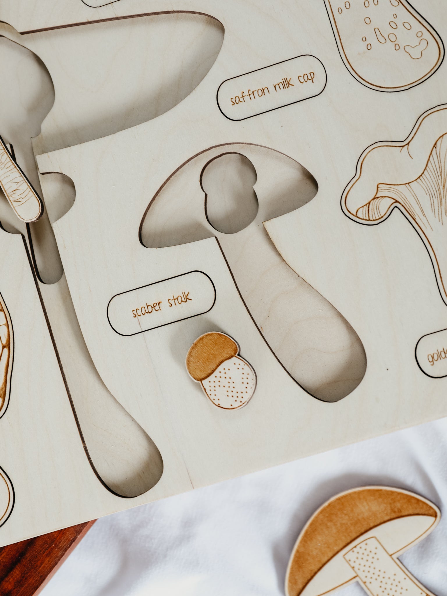Mushroom Wooden Puzzle