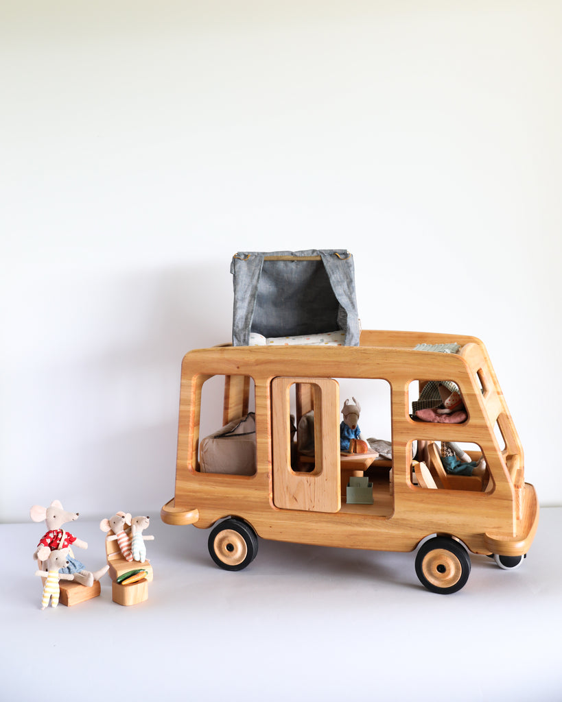 Wooden Camper Van