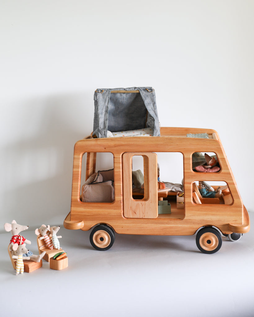 Wooden Camper Van