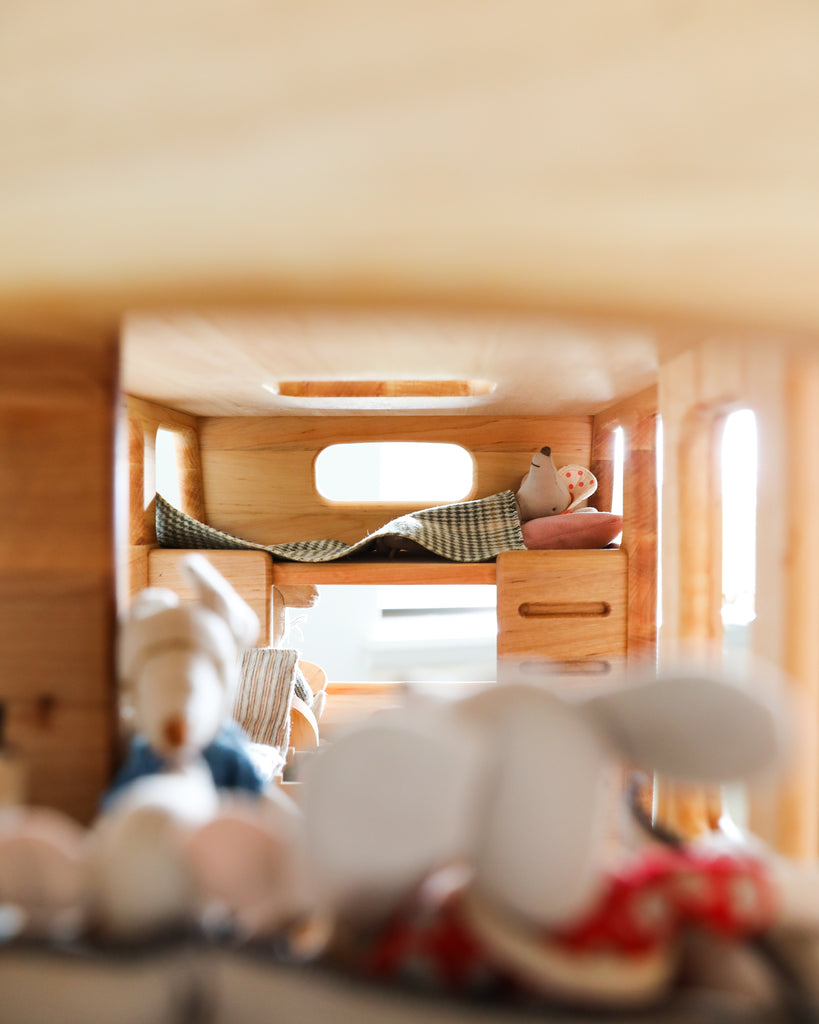 Wooden Camper Van