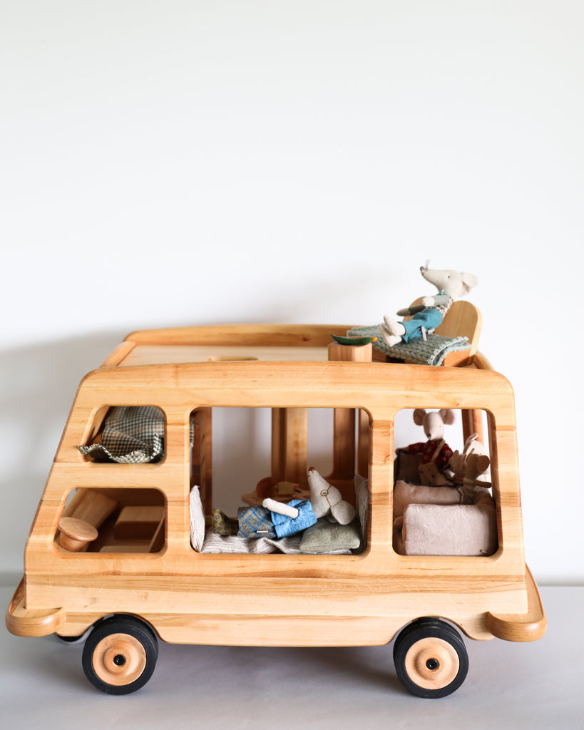 Wooden Camper Van