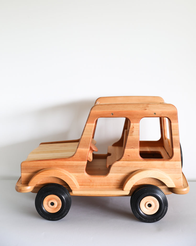 Wooden Off-Road Vehicle