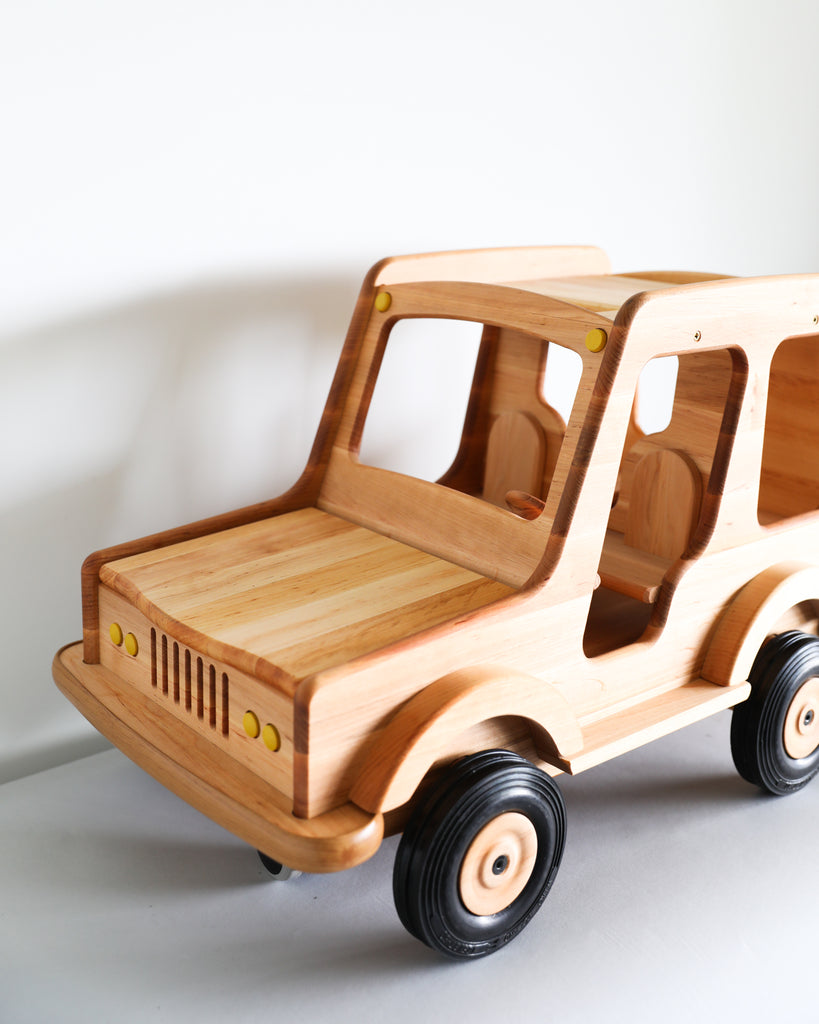 Wooden Off-Road Vehicle
