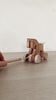 BAJO Double Horses Wooden Pull Toy
