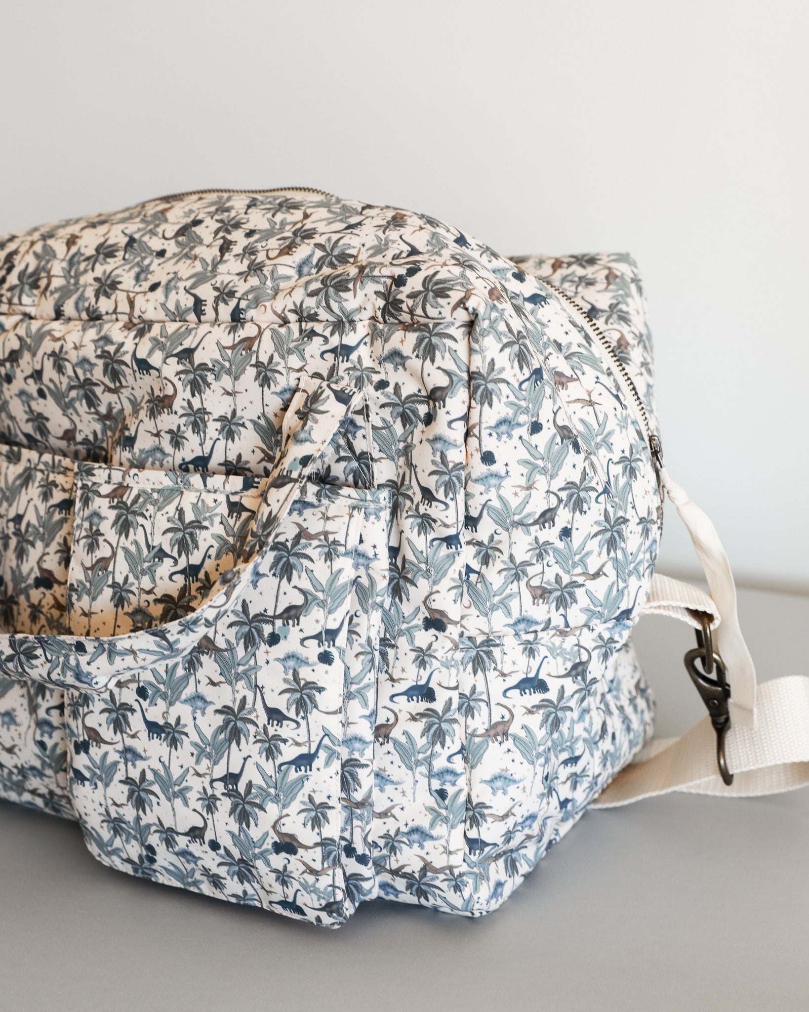  ALL YOU NEED Diaper Bag - Dino Blue Rich text editor