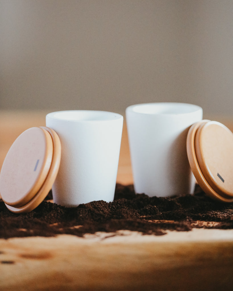 Wooden To-Go Coffee Playset
