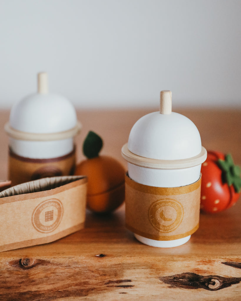 Wooden To-Go Milkshake Playset