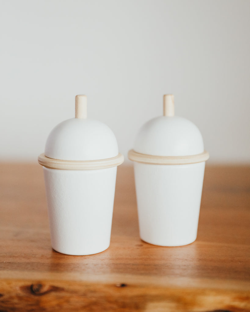 Wooden To-Go Milkshake Playset
