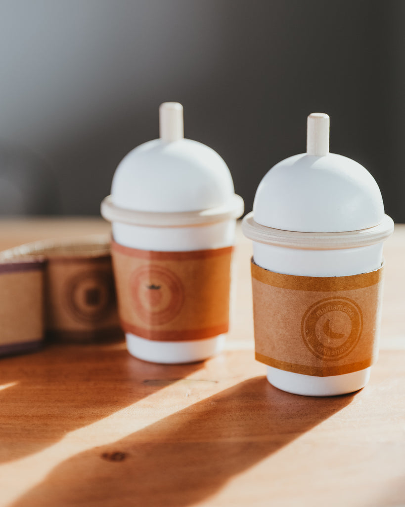 Wooden To-Go Milkshake Playset