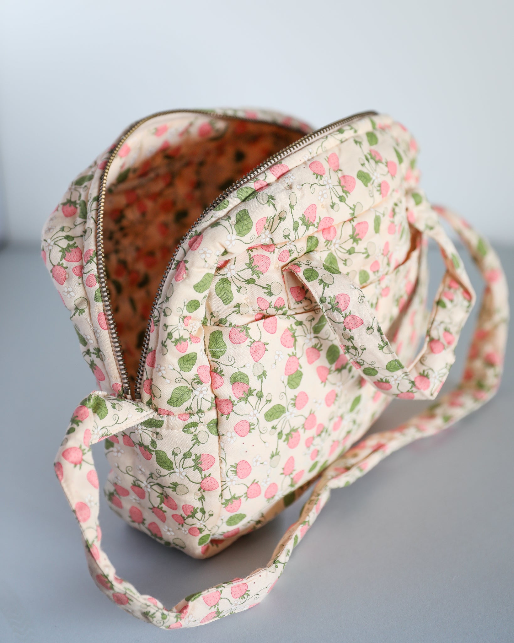 Baby Doll Diaper Bag - Strawberry Fields